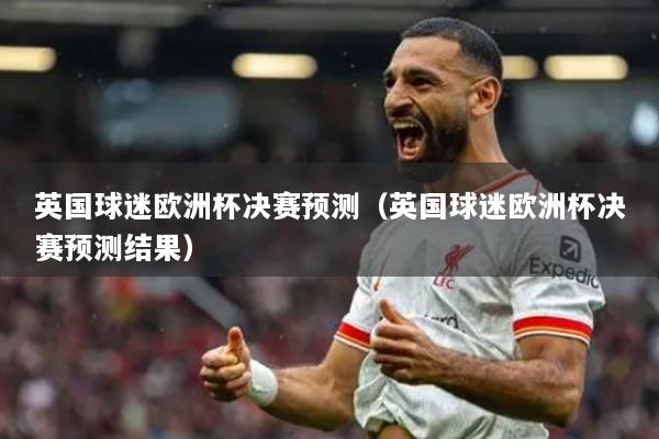 英国球迷欧洲杯决赛预测（英国球迷欧洲杯决赛预测结果）